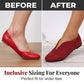 Chaussures plates à décolleté en V pour femmes