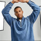 👕Sweat-shirt à demi-zip pour homme, effet vintage – Sweat-shirt décontracté au style urbain ✨