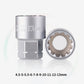🔧📐Coffret douilles universel, cliquet angle réduit avec rallonge‑cardan, pour auto moto et meubles🚗✨