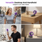 🌀💨 Ventilateur de Rafraîchissement Portable 3 en 1 – Refroidissement Semi-conducteur, 100 Vitesses, Batterie 12h, Compact, 4 Couleurs, Parfait pour Camping & Déplacements 🔋