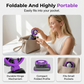 🌀💨 Ventilateur de Rafraîchissement Portable 3 en 1 – Refroidissement Semi-conducteur, 100 Vitesses, Batterie 12h, Compact, 4 Couleurs, Parfait pour Camping & Déplacements 🔋