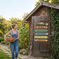 ⏳Limited-time 56% off⏰Rustic Wooden Garden Hanging Sign Wall Decor Plaque🏡