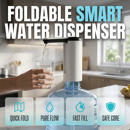Pompe électrique pliable pour distributeur d'eau