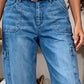 🎉 Soldes 2026 — Plus de 38 000 vendus 👖 Jean Court Barrel Décontracté Femme 🌿
