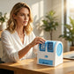 🌬️Ventilateur portable à double sortie avec tiroir à glace – Refroidissement ultra silencieux 🔥🌬️