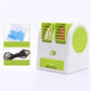 🌬️Ventilateur portable à double sortie avec tiroir à glace – Refroidissement ultra silencieux 🔥🌬️