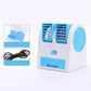 🌬️Ventilateur portable à double sortie avec tiroir à glace – Refroidissement ultra silencieux 🔥🌬️