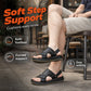 👡 51% DE RÉDUCTION ! ✨ Sandales en cuir pour homme 2 en 1 – Polyvalentes pour l'extérieur et la plage – Cuir véritable, semelle flexible et confort optimal – Parfaites pour les journées chaudes et un look décontracté ☀️🌊
