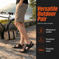 👡 51% DE RÉDUCTION ! ✨ Sandales en cuir pour homme 2 en 1 – Polyvalentes pour l'extérieur et la plage – Cuir véritable, semelle flexible et confort optimal – Parfaites pour les journées chaudes et un look décontracté ☀️🌊