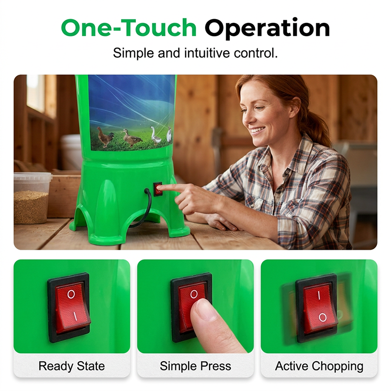 🐔 50% DE RÉDUCTION ! ⚡ Broyeur Électrique pour Aliments de Volaille – Hachoir Rapide, Grande Capacité & Construction Robuste – Idéal pour Céréales et Fourrages Verts – Parfait pour les Exploitations Agricoles 🌾🔌✨