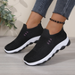 Chaussures de marche respirantes à enfiler pour femmes