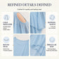 🔥-50%👚 Haut Femme Épaules Dénudées Col Rond à Volants – Tissu Fluide Léger Coupe Décontractée