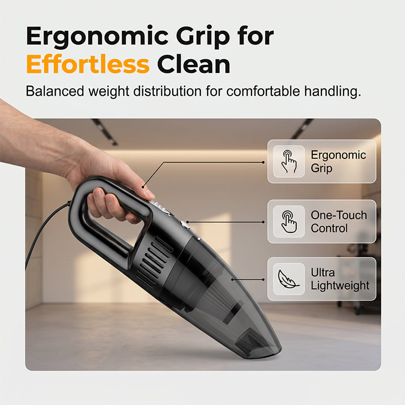 🚘🔥Aspirateur de voiture portable sans fil 120 W pour usage humide et sec, idéal pour la maison et la voiture – Gardez votre voiture propre à tout moment et n'importe où✨