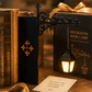 🏆 50 % DE RÉDUCTION EN CE MOMENT ! 💝Serre-livres Lampadaire Rétro Miniature avec Lumière