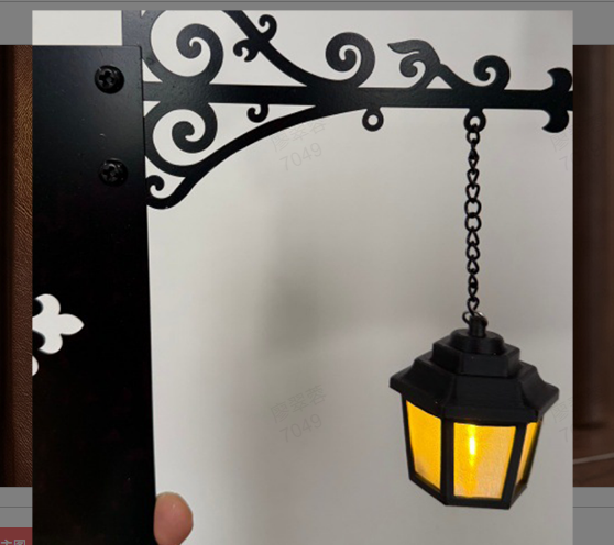 🏆 50 % DE RÉDUCTION EN CE MOMENT ! 💝Serre-livres Lampadaire Rétro Miniature avec Lumière