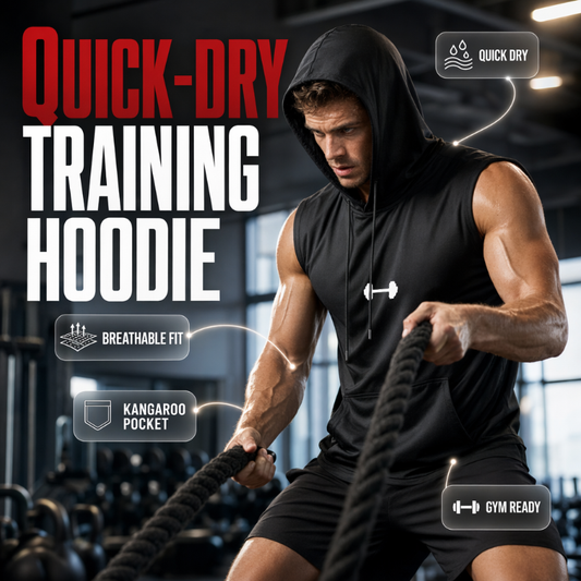 🎉 Soldes 2026 — Plus de 37 000 vendus ! 🏋️ Sweat à Capuche Sans Manches Athlétique Homme – Mobilité Maximale 💪