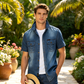 👕 -50% MAINTENANT ! 💙 Chemise en Jean Lavé pour Homme – Charme Brut, Tissu Doux & Style Polyvalent – Parfaite pour Sorties Décontractées & Superpositions Week-end 🌿