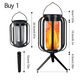 🔥☀️ Lanterne solaire à flamme vacillante étanche, lumière décorative réaliste pour jardin, terrasse et extérieur ✨