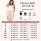 Pantalon court taille haute à cordon de serrage pour femme
