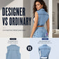 👗 50% DE RÉDUCTION! 👖 Robe Gilet en Jean Sans Manches Fente Haute – Coupe fluide, denim léger & style tendance – Parfaite pour l'été et les journées décontractées ☀️