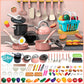 🍳👶 Ensemble jouet de cuisine pour jeux de rôle, accessoires réalistes, stimule l’imagination des enfants ✨