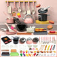 🍳👶 Ensemble jouet de cuisine pour jeux de rôle, accessoires réalistes, stimule l’imagination des enfants ✨