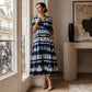 👗‑50 % MAINTENANT ! Robe décontractée femme à col V et imprimé 🌸✨