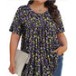 👕Tunique fluide à fleurs🏵️