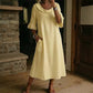 Robe d'été décontractée à col rond pour femme