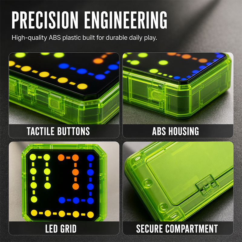 Jeu interactif de logique à LED pour enfants