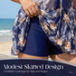 Ensemble de maillot de bain 2 pièces grande taille gainant le ventre