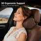 ☁️🚘 Coussin lombaire et cervical – Toucher velours, évacuation de la chaleur, soulage les vertèbres compressées, l’investissement santé pour tous vos trajets quotidiens et vos départs en vacances 🏖️🔋
