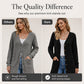 🌸 Nouveautés automne 2026 ✨ Cardigan mi-long en maille avec poches