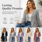 🌸 Nouveautés automne 2026 ✨ Cardigan mi-long en maille avec poches