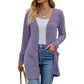 🌸 Nouveautés automne 2026 ✨ Cardigan mi-long en maille avec poches