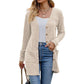 🌸 Nouveautés automne 2026 ✨ Cardigan mi-long en maille avec poches