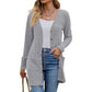 🌸 Nouveautés automne 2026 ✨ Cardigan mi-long en maille avec poches