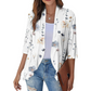 Cardigan femme à manches 3/4 et devant ouvert