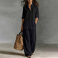 Ensemble chemise décontractée pour femme et pantalon à jambes larges