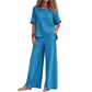 Ensemble top ample et pantalon large pour femme