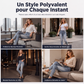 Jean skinny taille haute amincissant pour femme