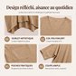 Robe asymétrique ample à col V pour femme