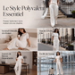 Ensemble 2 pièces pour femme : haut et pantalon large