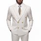 Costume 2 pièces pour homme : veste ajustée et pantalon