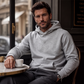 Sweat à capuche graphique minimaliste unisexe