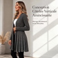 ✨ Cardigan Femme Élégant à Col Ouvert – Coupe Fluide & Style Raffiné