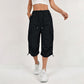 Pantalon cargo capri léger et à séchage rapide pour femme