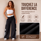 🌸 OFFRE LIMITÉE –50% ! ✨ Pantalon cargo droit à bandes latérales pour femme
