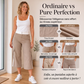 🌸 OFFRE LIMITÉE –50% ! ✨ Pantalon cargo capri de sport femme à bandes latérales