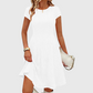 Robe en maille côtelée brossée élégante pour femme
